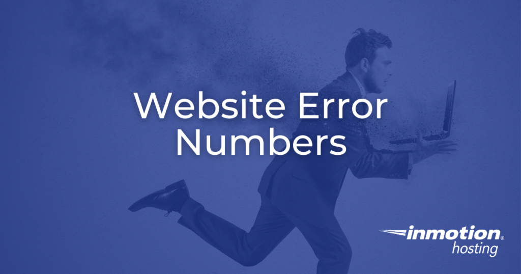 website error numbers - header image